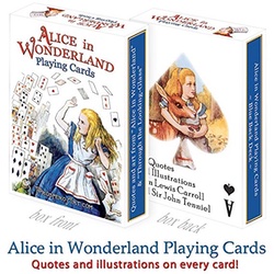 Alice in Wonderland Playing Cards