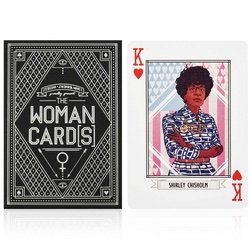 American Women Playing Cards