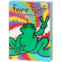 Peace Frog Playing Cards
