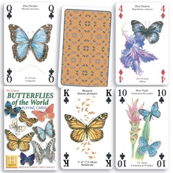 Butterflies of the World Playing Cards