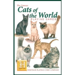 Cats of the World Playing Cards