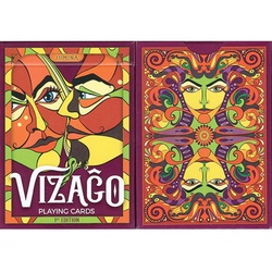 Vizago Red Playing Cards