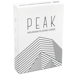 Mountain Peak Design Playing Cards