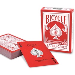 Red Reversed Playing Cards