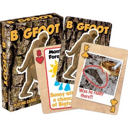 Bigfoot Playing Cards