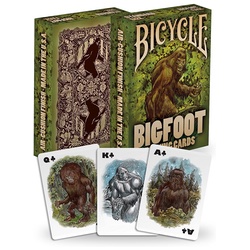 Bigfoot Playing Cards